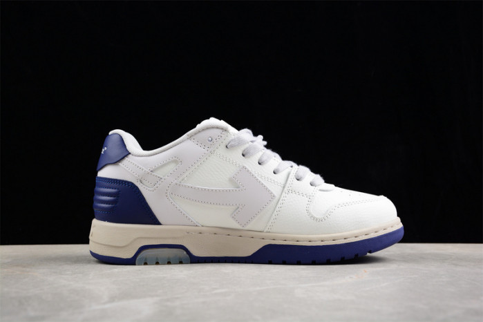 ofw out of office low-top leather sneakers