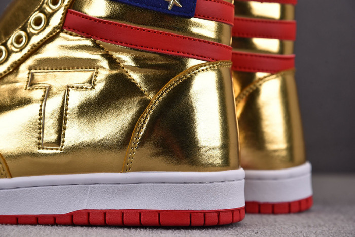 the never surrender high-top sneaker