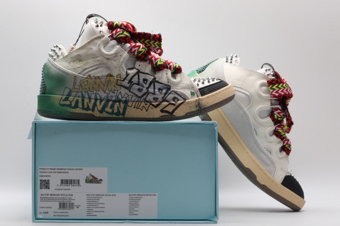 lanvin curb sneaker