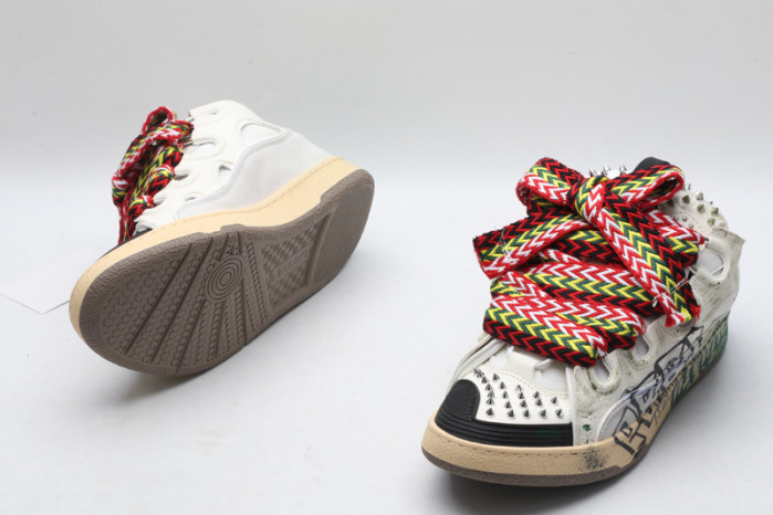 lanvin curb sneaker