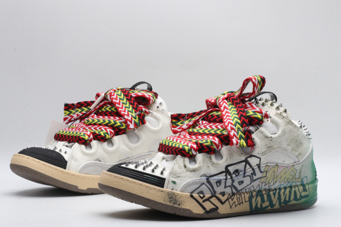 lanvin curb sneaker