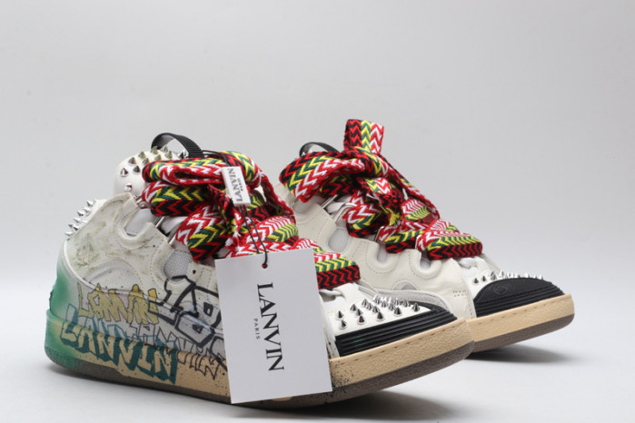 lanvin curb sneaker
