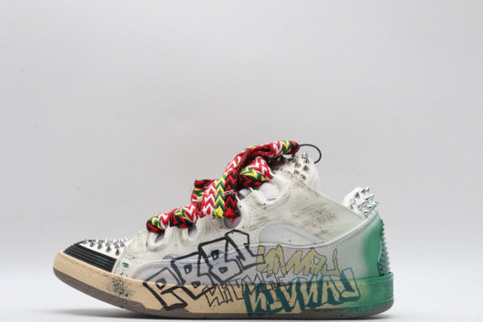 lanvin curb sneaker