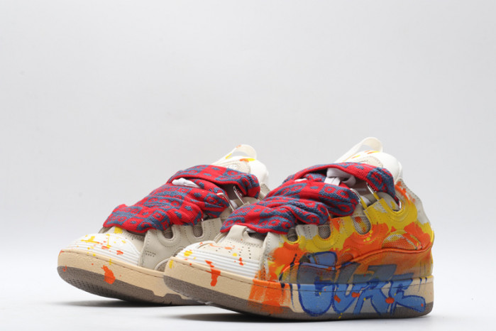 lanvin curb sneaker
