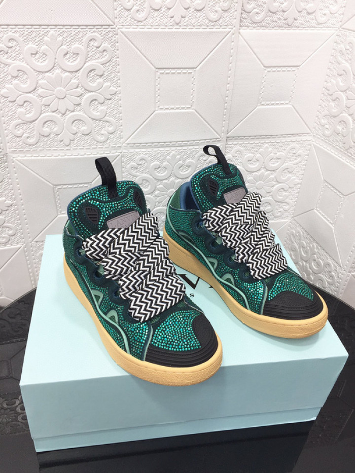 lanvin curb sneaker