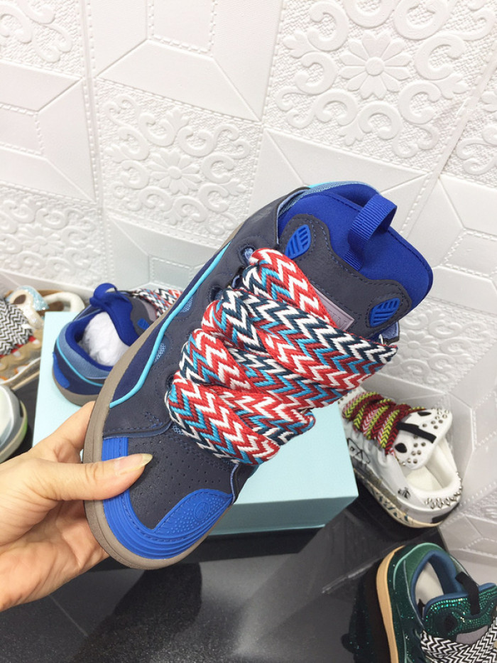 lanvin curb sneaker