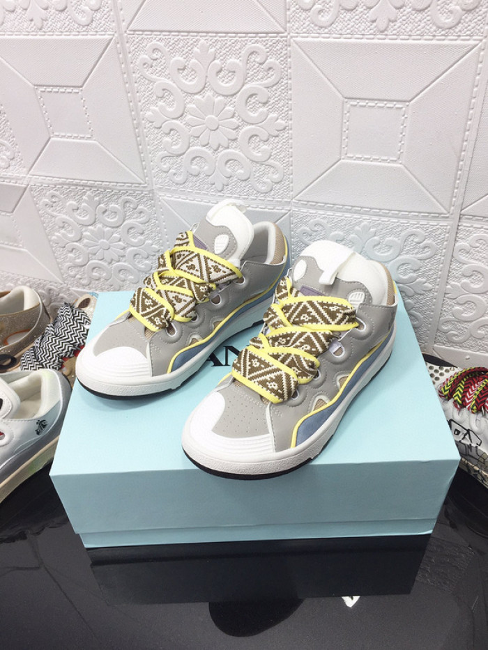 lanvin curb sneaker
