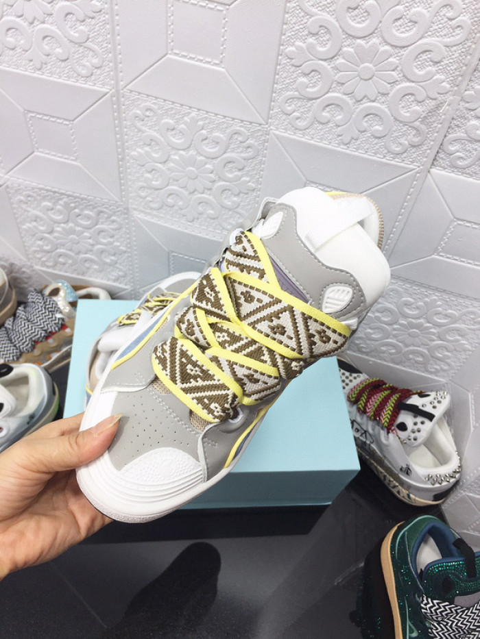 lanvin curb sneaker