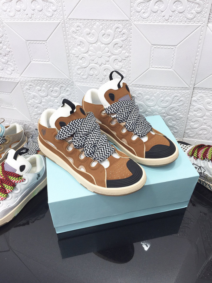 lanvin curb sneaker