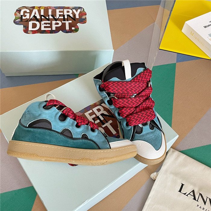 lanvin curb sneaker