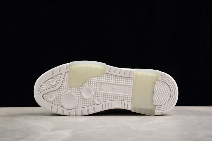 ofw out of office low-top leather sneakers