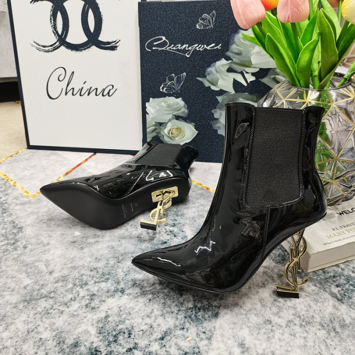 YSL HEEL BOOTS