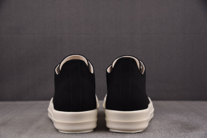 RICK OWENS black striped fabric