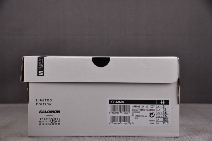 salomon xt-mm-6 mm6 ma1s0n Marg*e1a black cherry tomato l491083