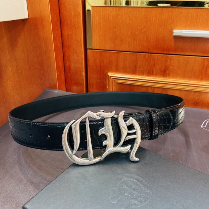 CHR0M HEART BELT 4.0 CM