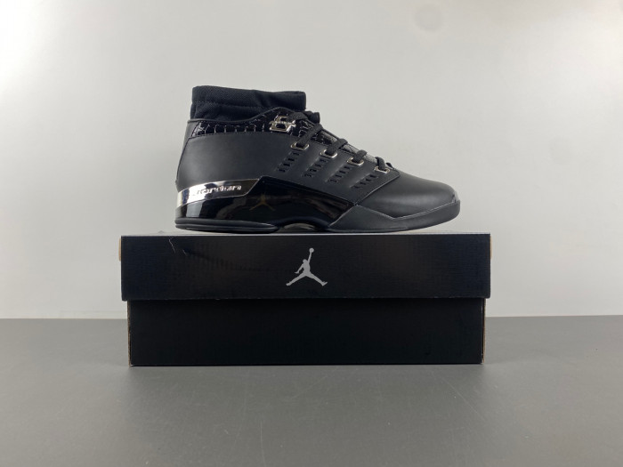 AIR JORDAN 17 OG LOW BLACK CHROME 303891-004