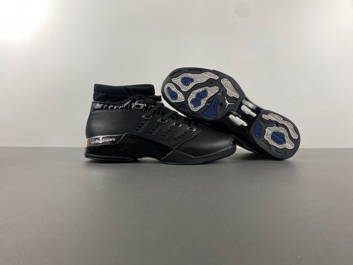 AIR JORDAN 17 OG LOW BLACK CHROME 303891-004