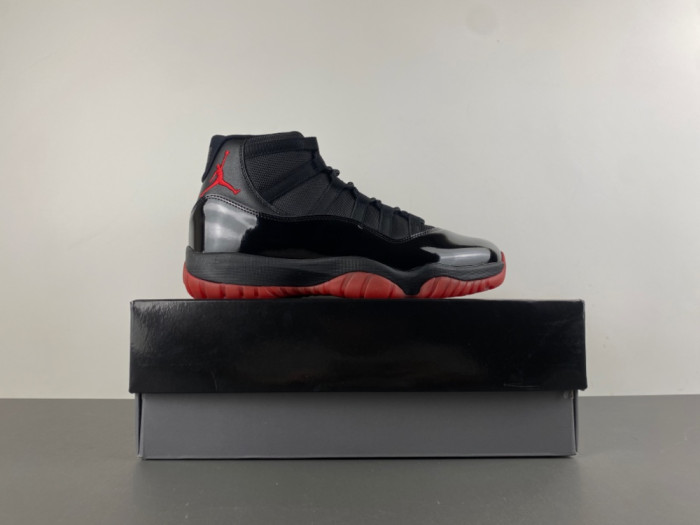Air Jordan 11 Retro black red 378037-326