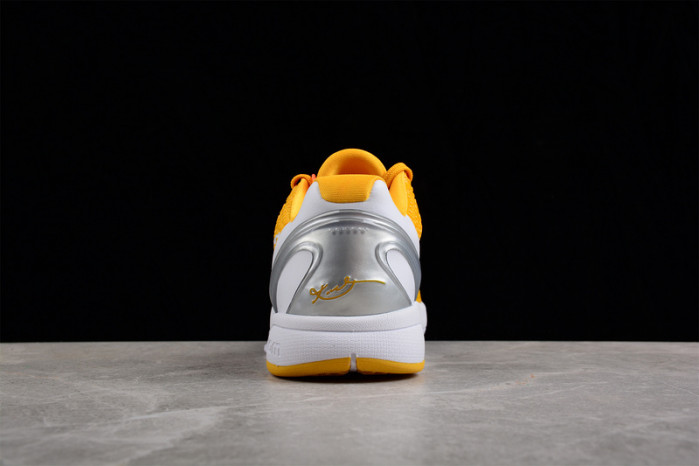 nike zoom kobe vi tb yellow sneaker 454142-700