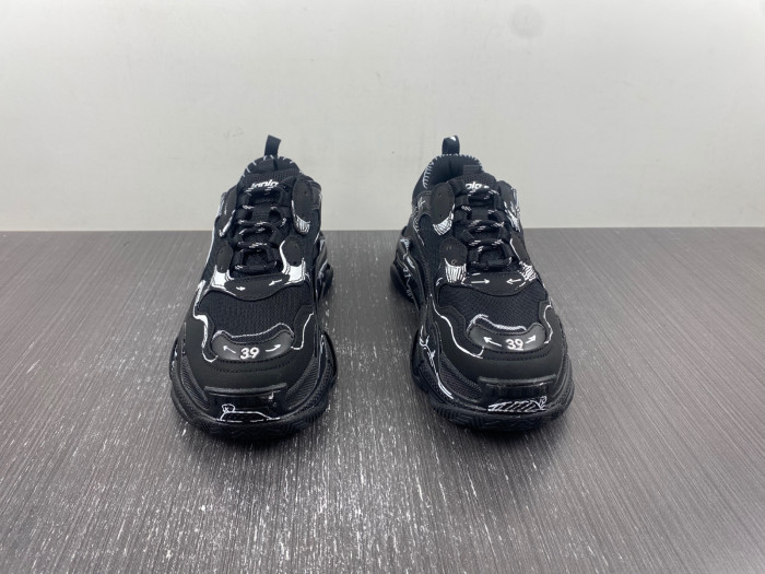 bl triple s trainers sneakers 536737 w2fw6 0102