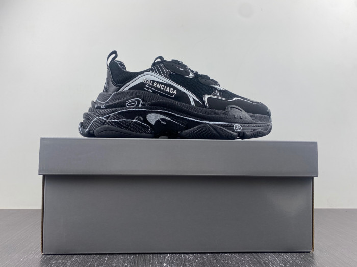 bl triple s trainers sneakers 536737 w2fw6 0102