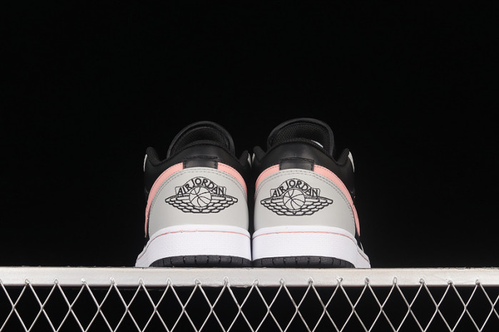 jordan 1 low black grey pink 553558-062