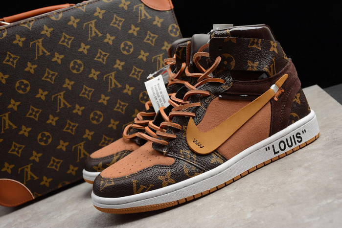 ofw x air jordan 1 customs mens - aq0818-202