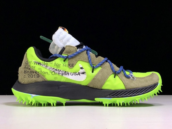 nike zoom terra kiger 5 ofw electric green - cd8179-300