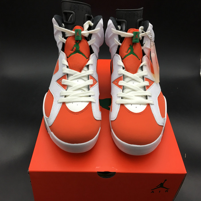 AIR JORDAN 6 RETRO NRG G8RD "GATORADE" ORANGE MENS 384664-145
