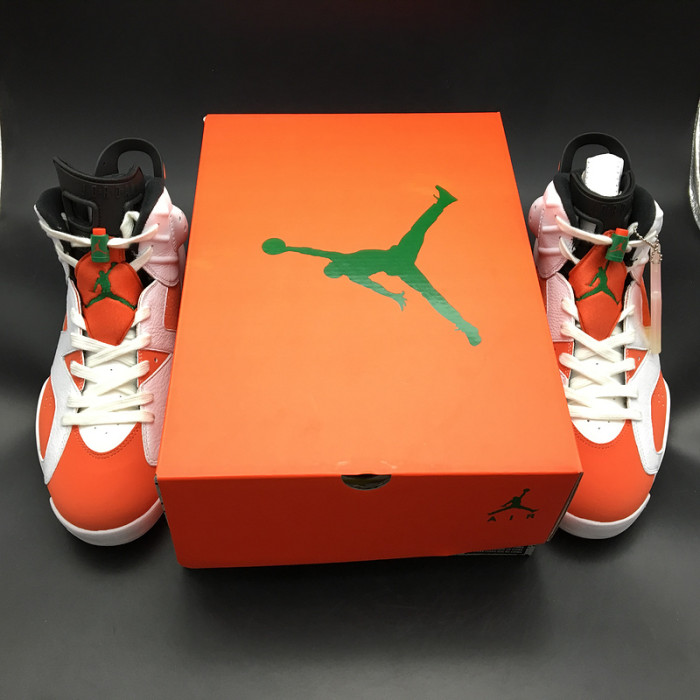 AIR JORDAN 6 RETRO NRG G8RD "GATORADE" ORANGE MENS 384664-145
