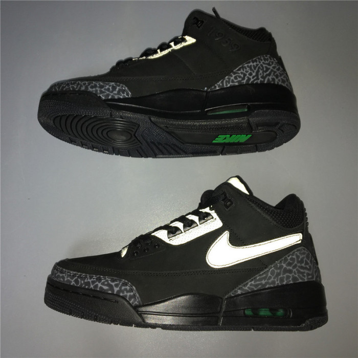 AIR JORDAN 3 RETRO BLACK/DARK -GREY AJ3-902027