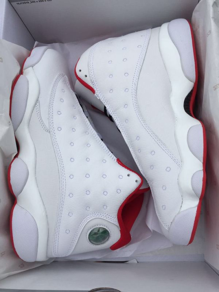 JORDAN 13 RETRO BP "HISTORY OF FLIGHT" WHITE MENS 414571-103