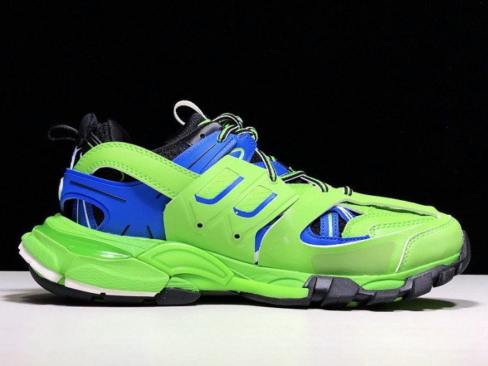 bl tess s. gomma trek low sneakers green blue h903p038