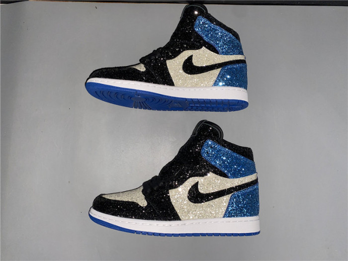 FRAGMENT DESIGN X NIKE AIR JORDAN 1 “GLITTER” CK5566-400