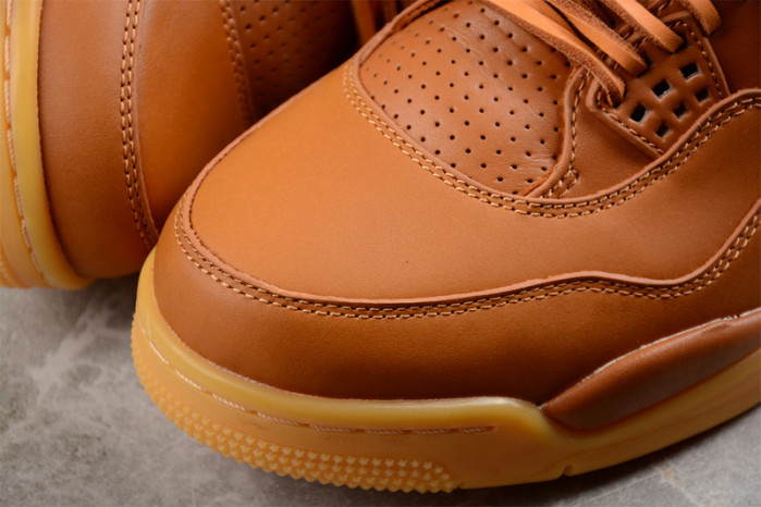 jordan 4 retro ginger wheat men