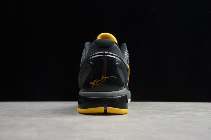 kobe 6 protro del sol black/dark grey-white-del sol cw2190-001