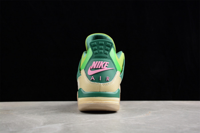 air jordan 4 retro white/grey/brown/green aj4-kncw2