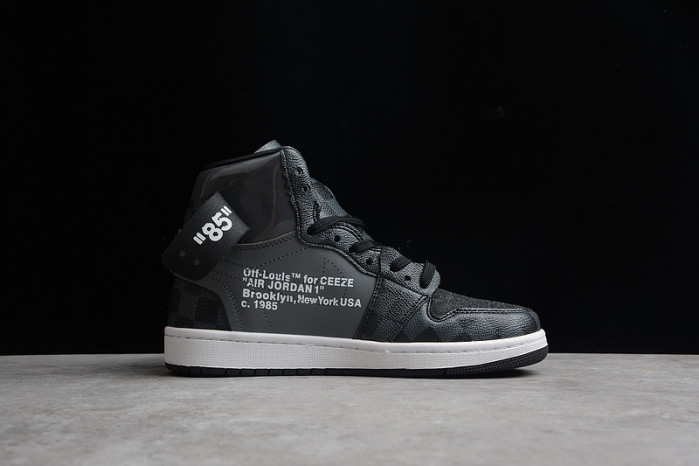 ofw x air jordan 1 customs mens - aq081