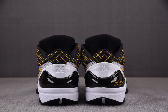 nike kobe 4 protro white black del sol av6339-101