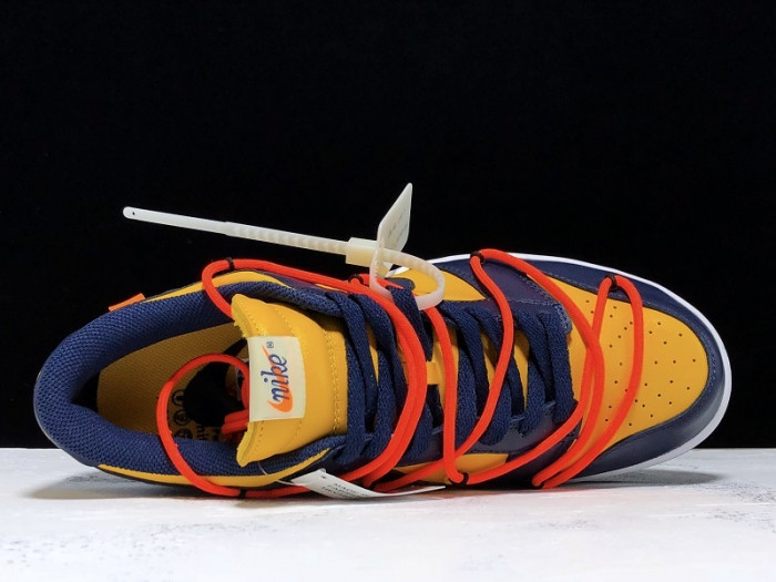 nike dunk low ofw michigan - ct0856-700