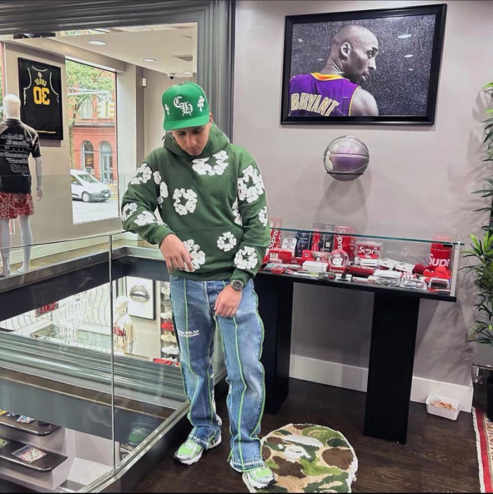 ALL KINDS OF COLOR DENIM TEARS HOODIE