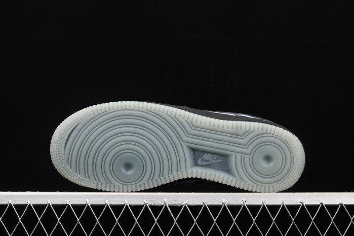 nike air force 1 low black skeleton halloween bq7541-001
