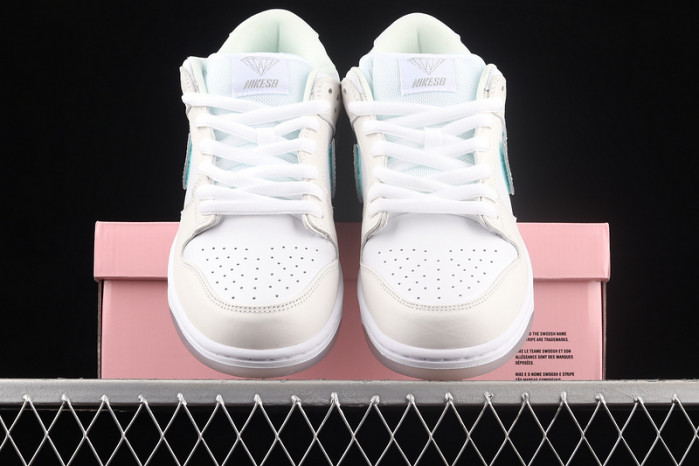 nike sb dunk low diamond S*pply co white diamond bv1310-100