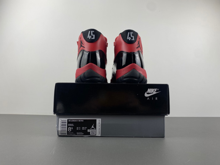 AIR JORDAN 11 RETRO "RED BLACK" CT8012-600