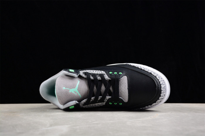 air jordan 3 “green glow” ct8532-031