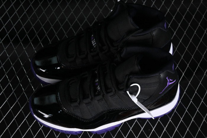 air jordan 11 retro white/black/purple ct8812-999