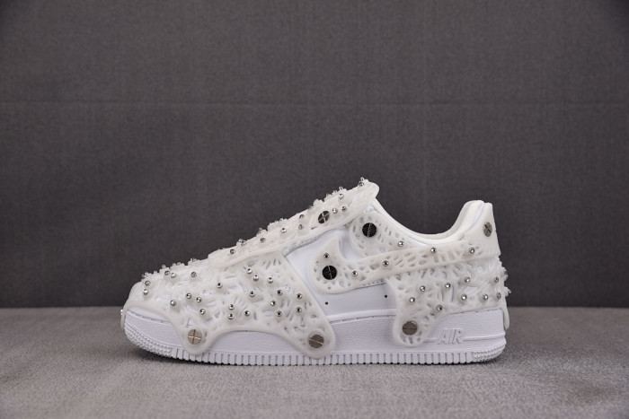 NIKE AIR FORCE 1 Swarovski Retroreflective Crystals White CV7668-100