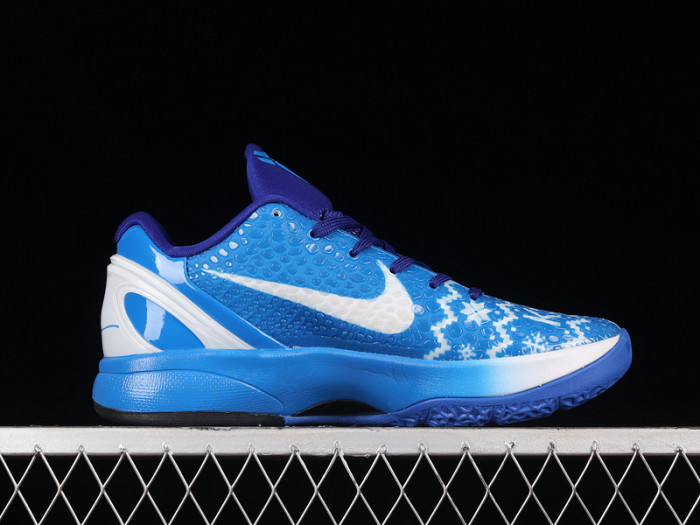 nike zoom kobe vi protro 6 sea blue white cw2190-111