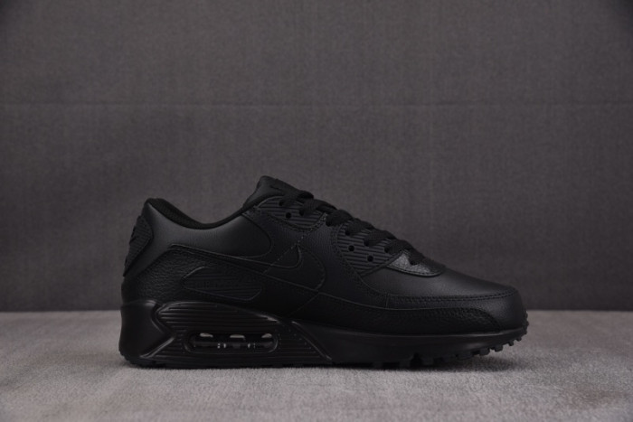 Nike Air Max 90 Leather Triple Black CZ5594-001