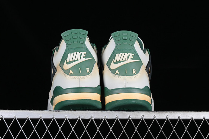 jordan air jordan 4 retro white/grey/green/yellow dc7770-106